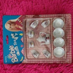 Barbie tea set